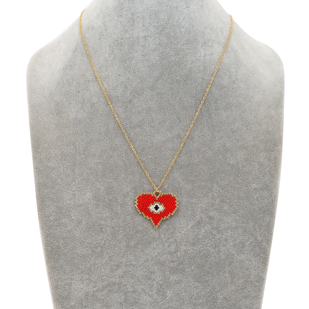 Miyuki Bead Eye Necklace