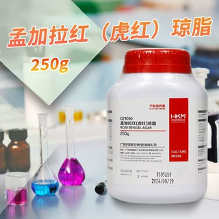 孟加拉红琼脂培养基(虎红琼脂) 250g 广东环凯 021010