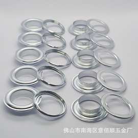 厂家批发铁材质鸡眼扣 篷布 帆布 遮阳网镀锌防锈气眼扣金属配件