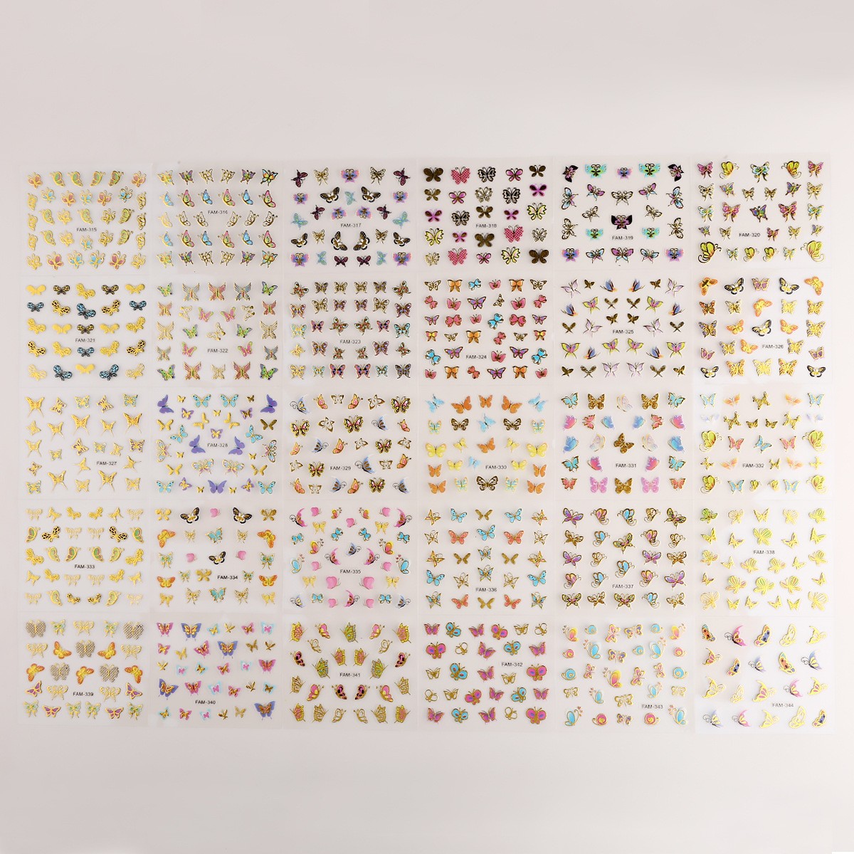 G9 네일아트 스티커 1세트 (30매)