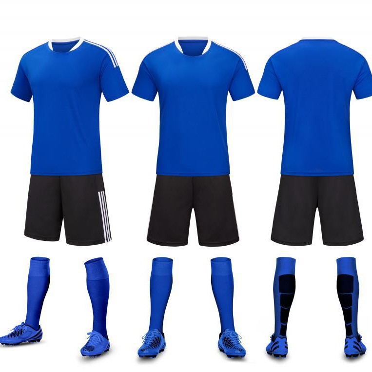 Camiseta de fútbol para niños adultos de verano, camiseta de manga corta, traje de entrenamiento de secado rápido para estudiantes de primaria y secundaria, bordado imprimible 6106