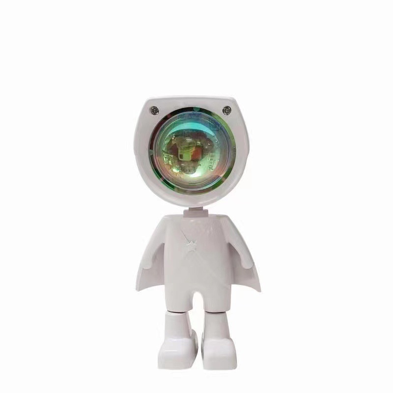 ピーターパン宇宙飛行士サンセットランプ USB 寝室の雰囲気ランプクリエイティブタッチインターネット有名人カラフルな充電式サンセットランプ|undefined