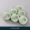 ₸Celadon fish cups 6-pack