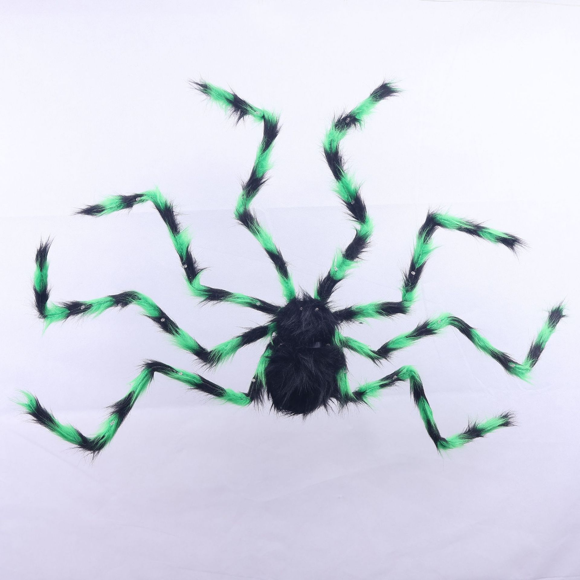 Araña luminosa de Halloween Decoración de Halloween Araña Fiesta de vacaciones Decoración de terror Ojos Araña luminosa Personalización