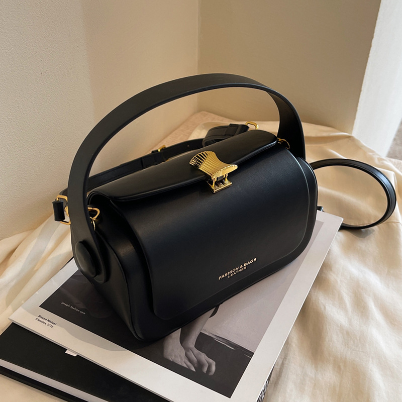 Cross-Border Hot Sale Women's New Luxury Korean Niche Fashion Handheld Box Bag Single Shoulder Crossbody Small Square Bag