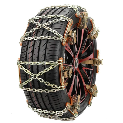 Universal Car Anti-Skid Chains for Tires, Winter Tire Snow Chains, Thickened Manganese Steel (Tire snow chain) - one-pack7288-of-snow-chains