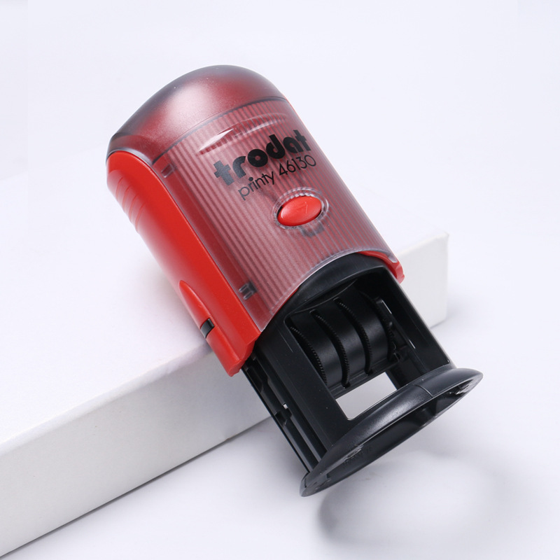 Zhuoda fecha texto tinta sello Flip sello 46125 Zhuoda tinta fecha sello material al por mayor