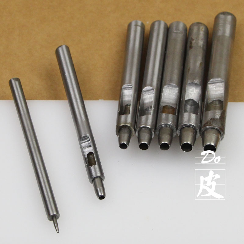 节冲 圆冲 腰带用打孔冲 打厚料冲子 细口圆冲子 皮带打孔器 15款