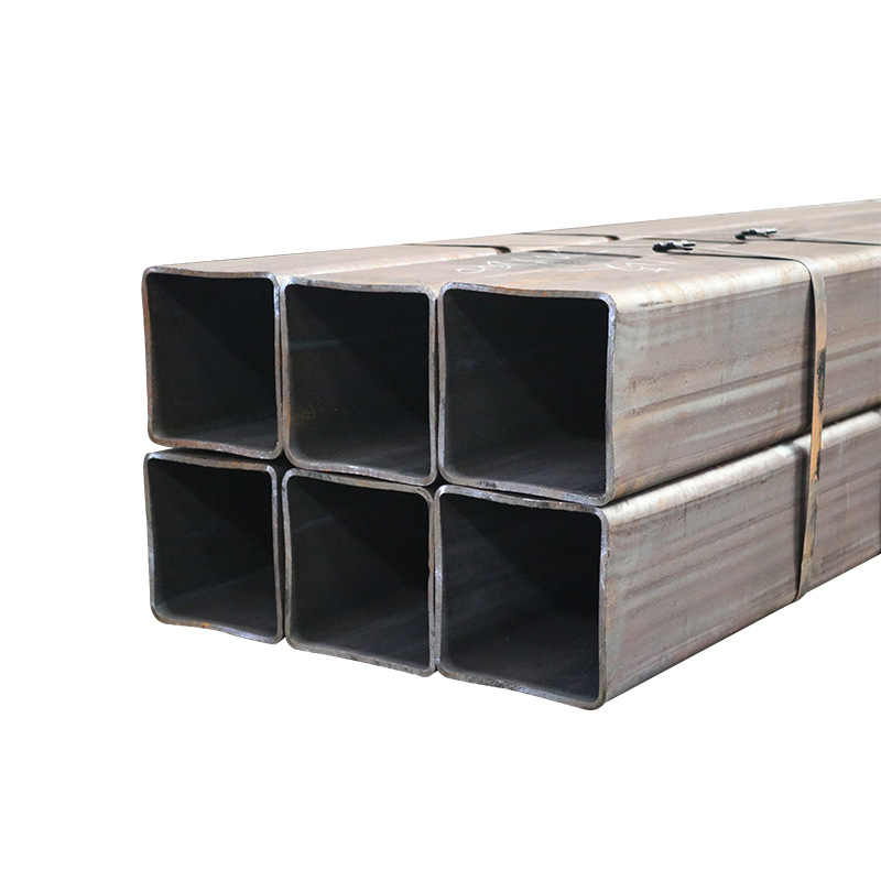 Mayorista Q235B tubo cuadrado galvanizado en caliente Q355B tubo cuadrado galvanizado 80 * 140 80 * 160 tubo de acero cuadrado doblado en frío