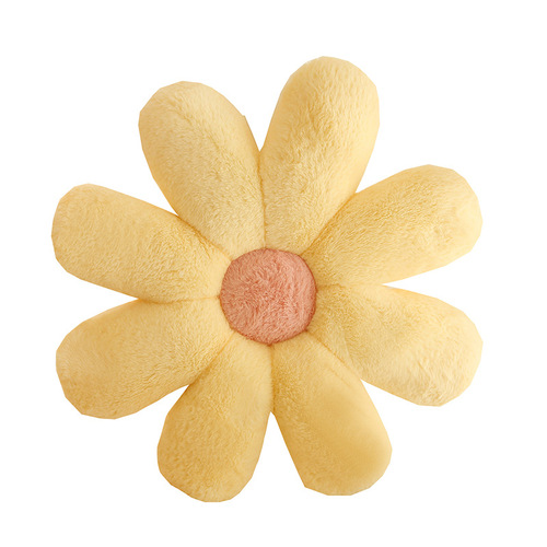 Creative cute petal cushion plush toy sofa dining chair office cushion lumbar support lunch break pillow on behalf of