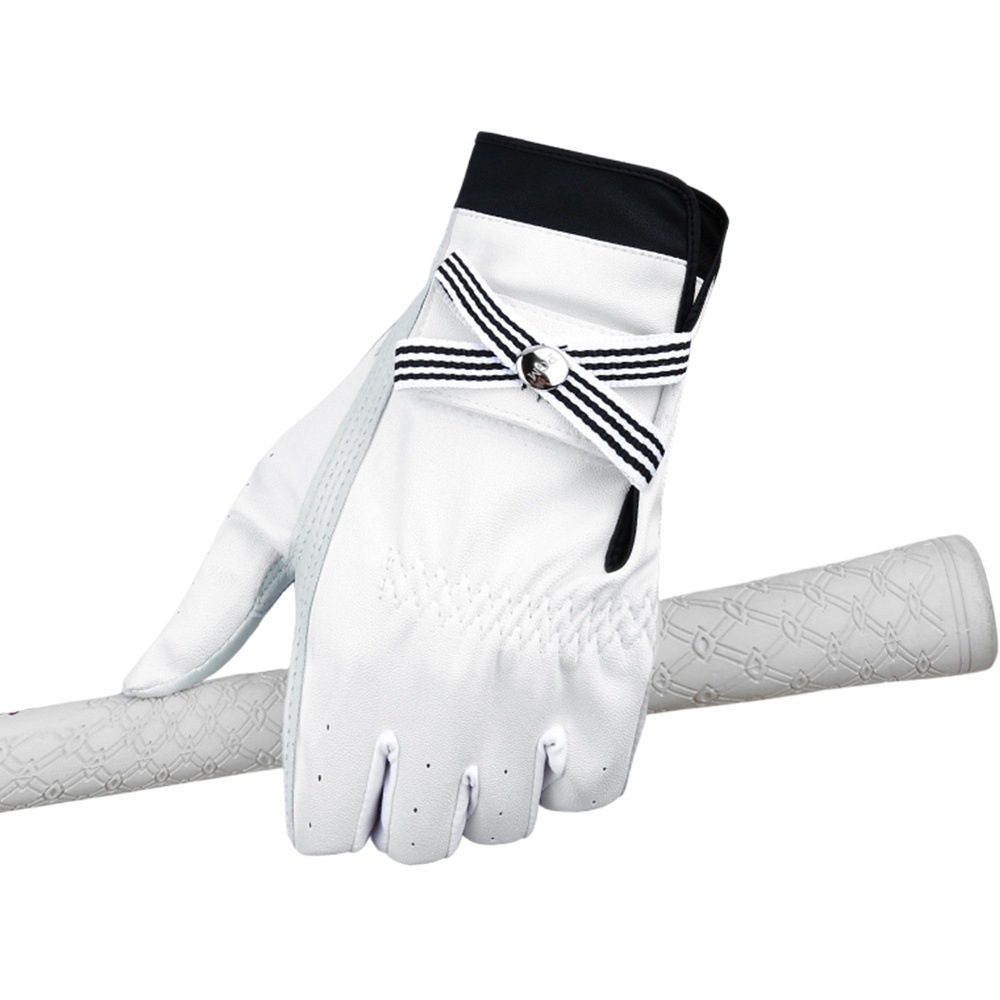 PGM Golf Gloves Ladies gloves lambskin Velcro non-slip sports gloves factory direct supply