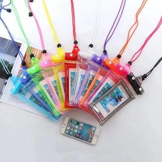 70% off Waterproof Phone Pouch, Beach, Rafting, Swimming Floating Waterproof Phone Bag for Diving and Pool