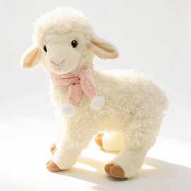 sheep站羊毛绒公仔玩具可爱玩偶布娃娃娃娃机礼品跨境