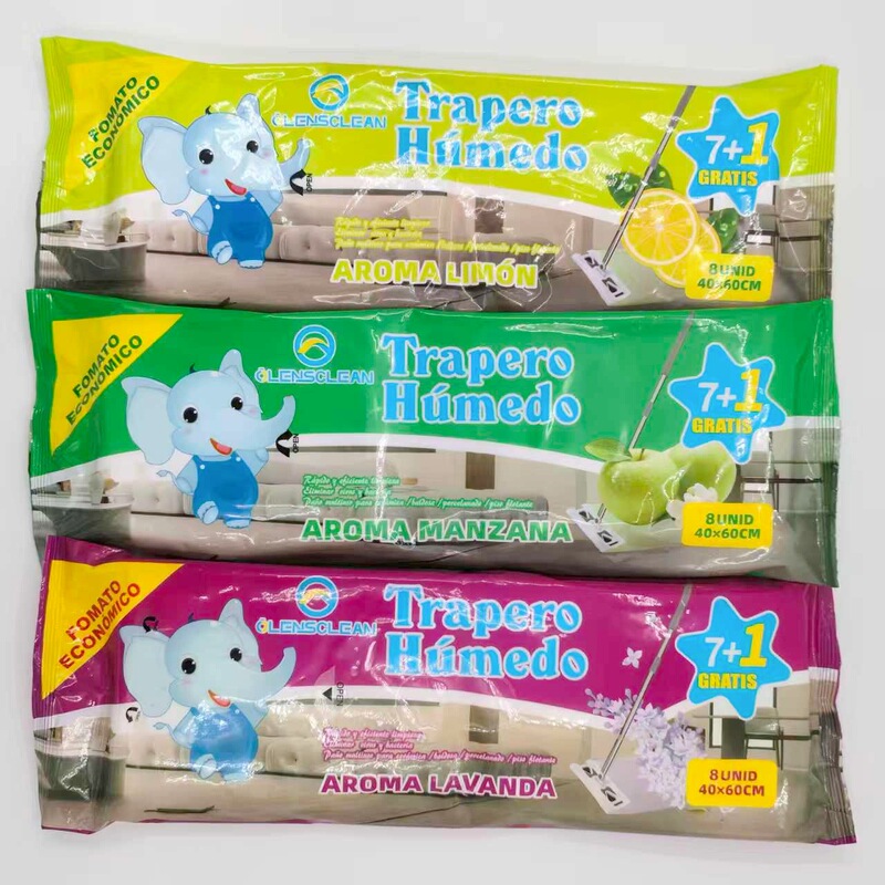 Customized Processing of Floor Cleaning Wipes, Extra-Large Floor Cleaning Mop Paper, Thickened Dust Removal Paper, Floor Wiping Cloth, Oil Removal Wipes