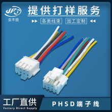 金豐盛供應PHSD端子線 2.0間距連接器配線 10pin智能家居連接導線