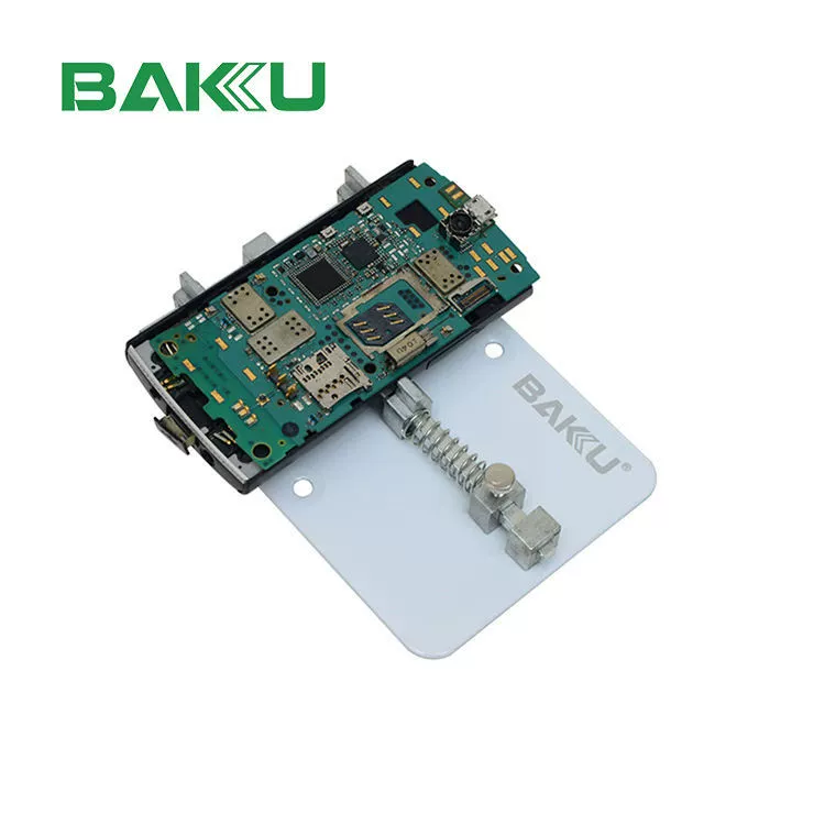 [巴酷BK-687手机主板维修固定支架卡具BGA植锡焊接架主板数码夹具]