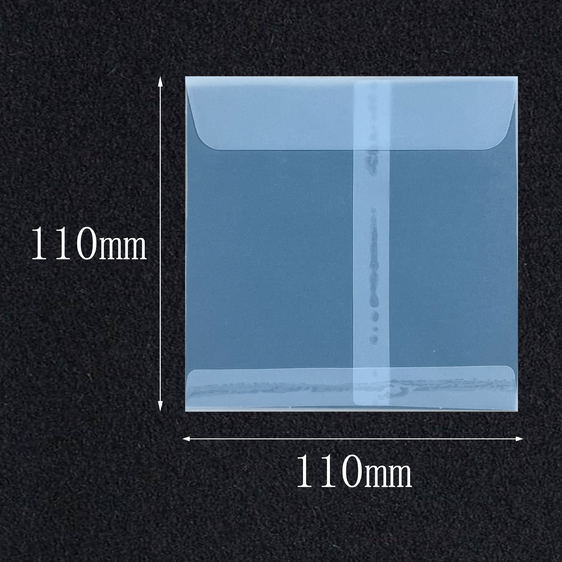 Papel de sulfato creativo sobre de impresión dorado regalo tarjeta de felicitación tarjeta de invitación almacenamiento sobre hacer bolsa de papel sobre transparente