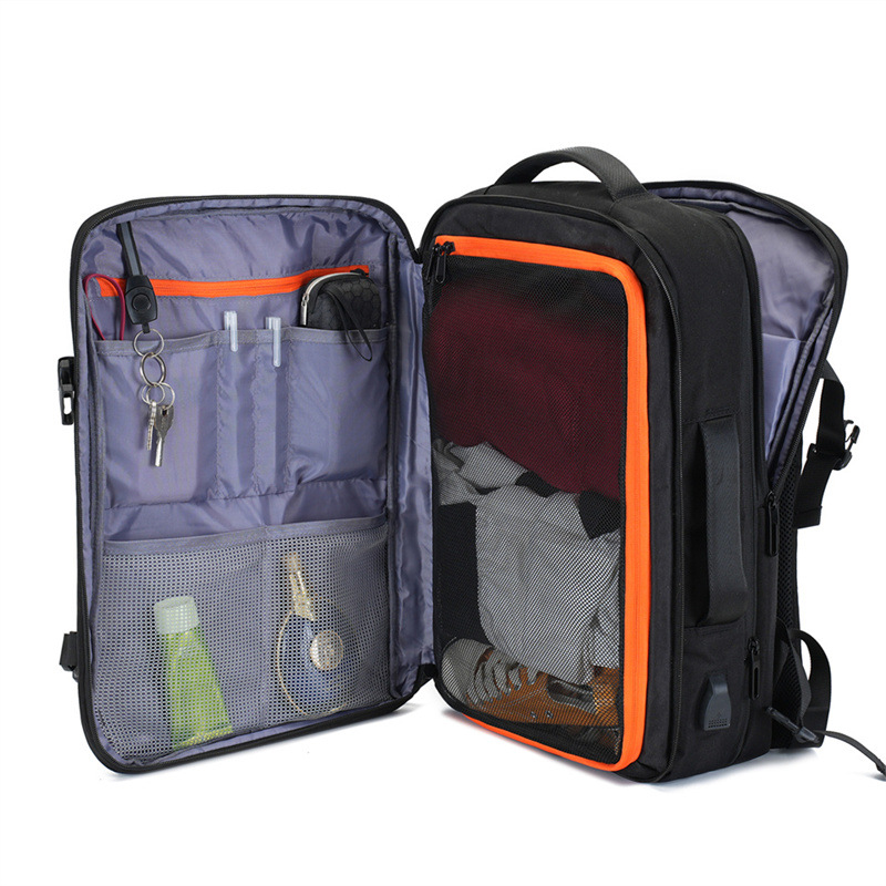 Mochila transfronteriza Mochila portátil multifuncional para hombre, bolsa para computadora de negocios, bolsa de viaje de negocios de gran capacidad, mochila escolar