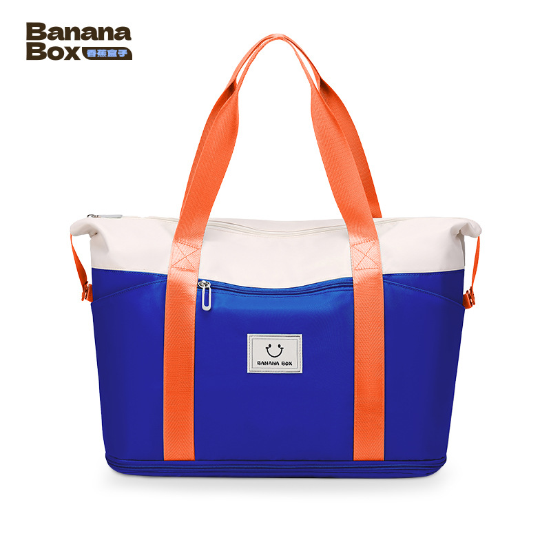 Bolsa de viaje puede cubrir la caja de la carretilla de almacenamiento nueva bolsa de equipaje de separación húmeda y seca bolsa de fitness portátil multifuncional de gran capacidad