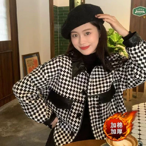 Демисезонная маленькая куртка без рукавов, стиль Chanel, стиль Korean, для подростков