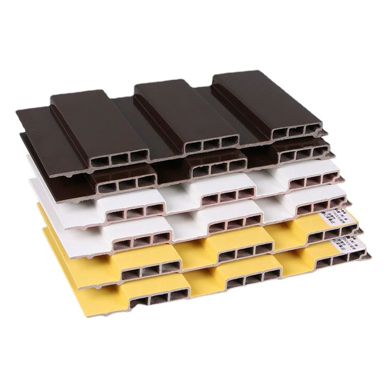 Наружная поставка Наружная коэкструдированная решетка Устойчивая к выцветанию Большая доска Great Wall Волновая доска Балкон Потолочная дверь Дизайн комнаты