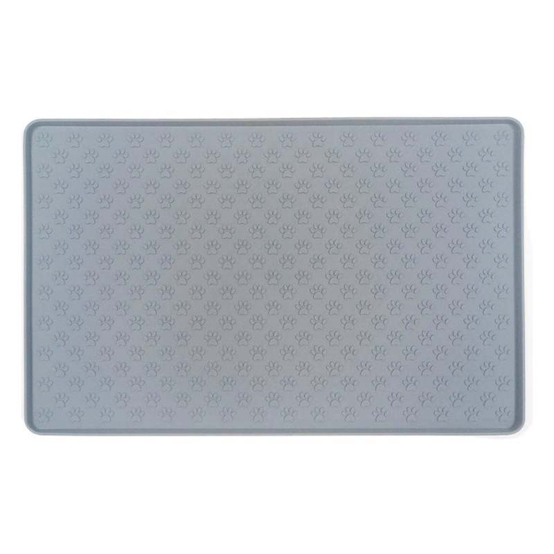 Almohadilla para mascotas con patrón de garra de silicona, impermeable, a prueba de humedad, antideslizante, fácil de limpiar, alfombra de silicona para perros, manteles para mascotas, manteles para gatos