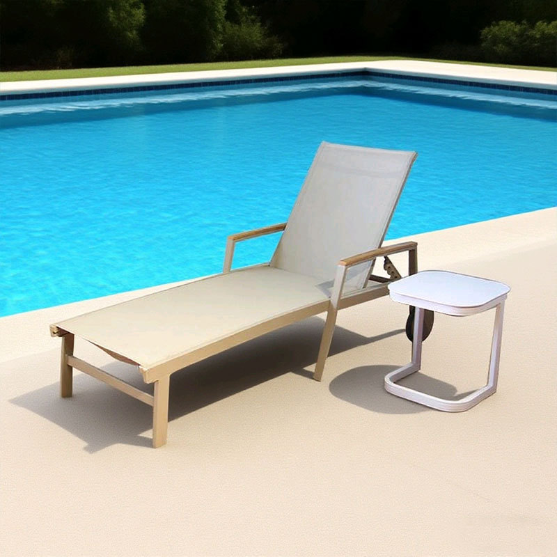 Cama al aire libre sillón junto a la piscina sillón al aire libre balcón terraza terraza sillón de playa impermeable