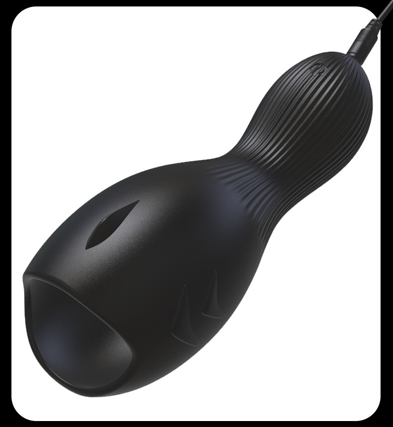Electric Male Masturbation Training Device with Vibration, ABS and TPE, Multicolor — detail image 21