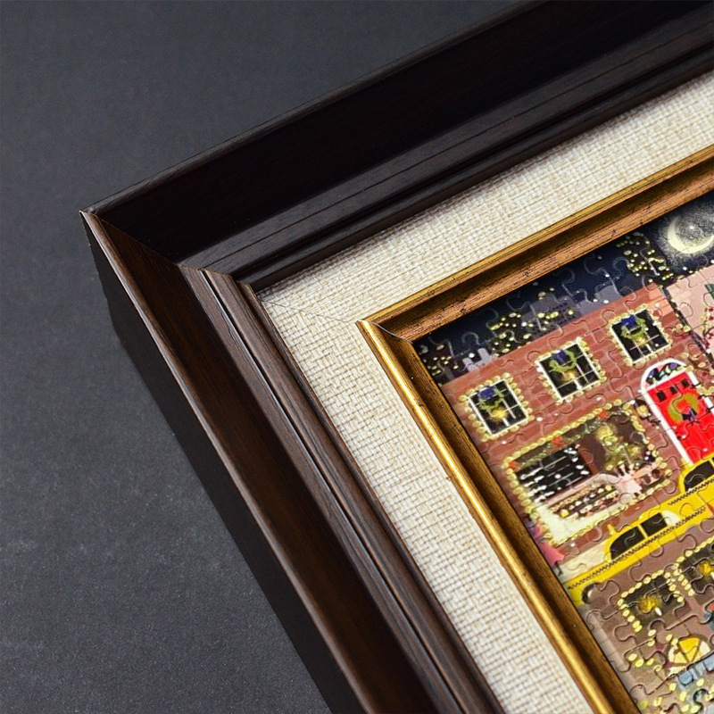 Solid Wood jigsaw puzzle framed Galison1000 large photo frame wall 500 mounting 300 framed 200