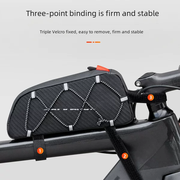 ROCKBROS bicycle bag front bag crossbeam bag upper tube bag mountain bike road bike travel riding equipment accessories