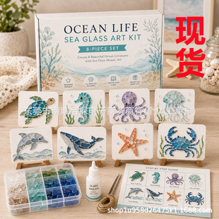����վ��Ʒ Sea Glass Art Kit  DIY������ˇ�g���b