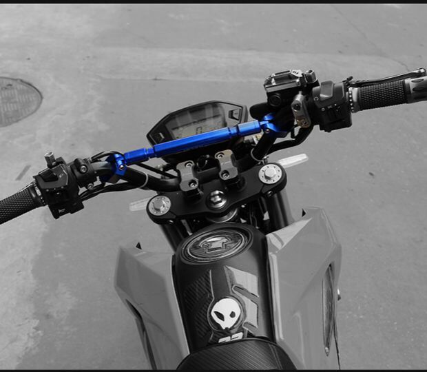 Electric Vehicle Modification Accessories Faucet Balance Rod Reinforcement Men's Motorcycle Handlebar Crossbar Reinforcement Thick Handlebar Pull Rod