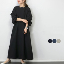 2025秋冬现货日本乐天外单韩国新款春秋季长袖连衣裙
