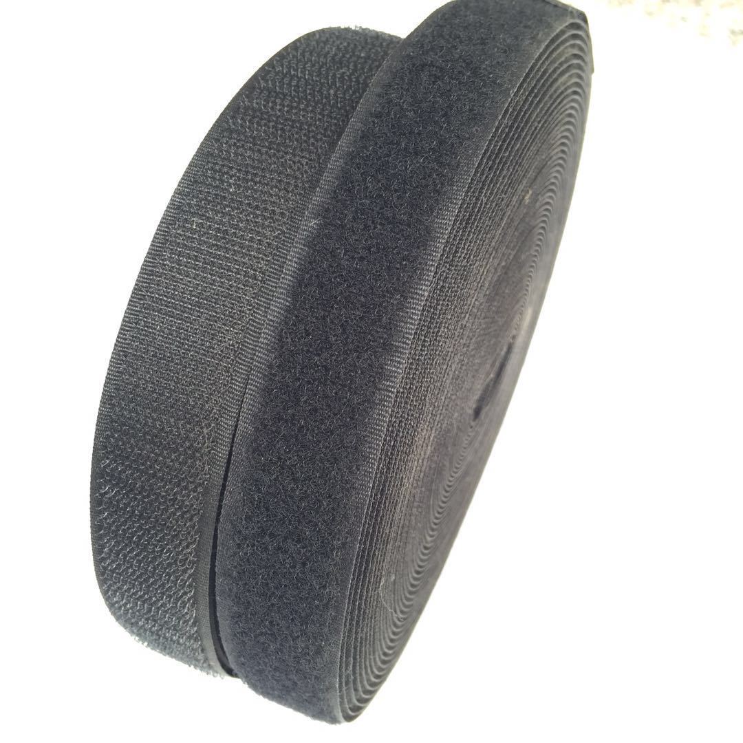 Fabricante de ventas de ropa bolsas mezcladas velcro de color cinturón de fijación gran cantidad de stock superior