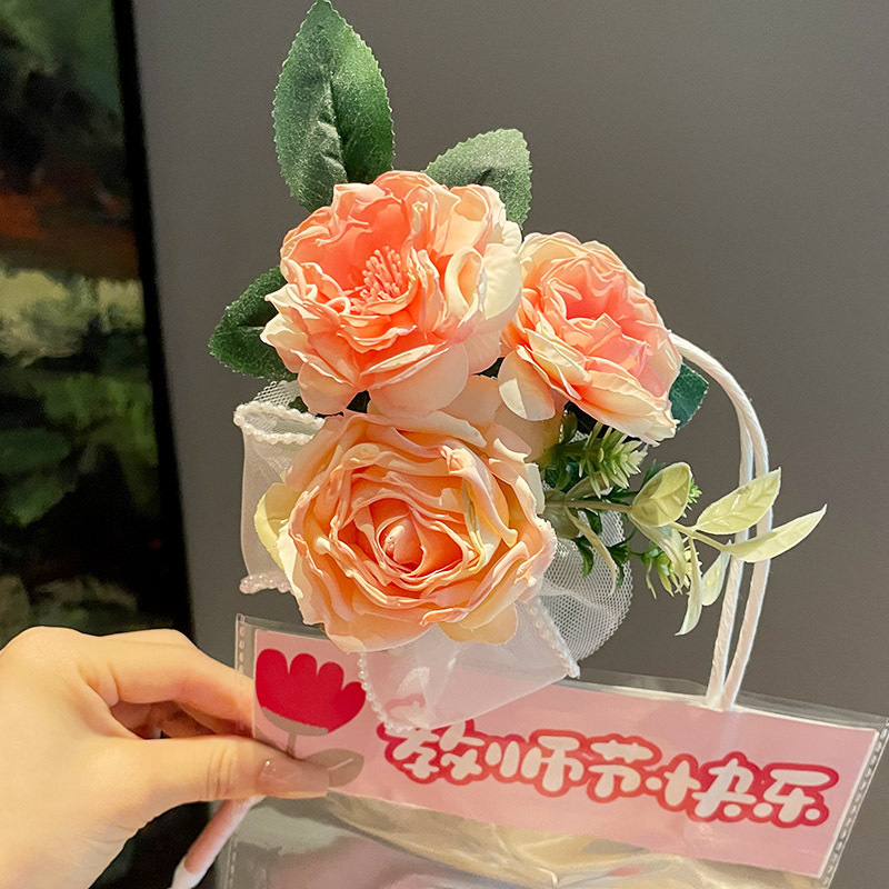 开学幼儿园教师节感恩送老师花笔小礼物永生花束笔礼品精致实用|undefined