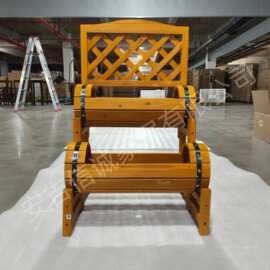 安吉信诚花架花盆花箱防腐盆栽仿古木花盆实木花槽网格花盆户外