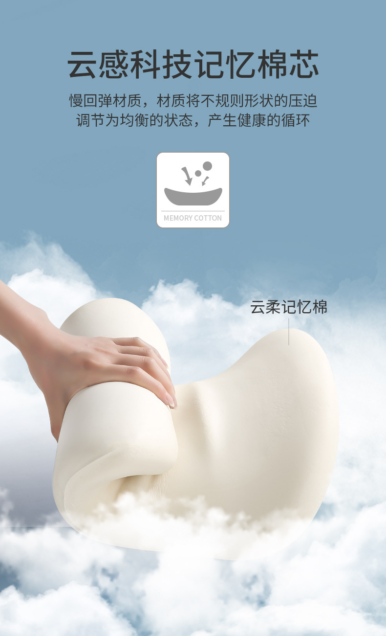 2023 new car waist support waist support car headrest waist support driving seat back cushion neck support pillow