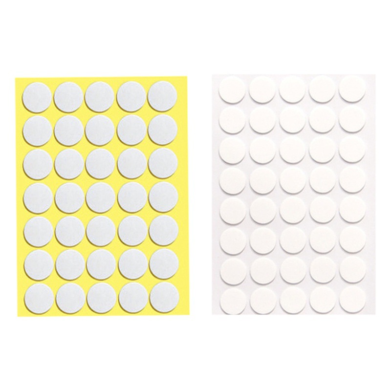 Cinta adhesiva de espuma EVA de doble cara de alta viscosidad, base de mecha de vela de espuma DIY redonda y resistente, engrosada.