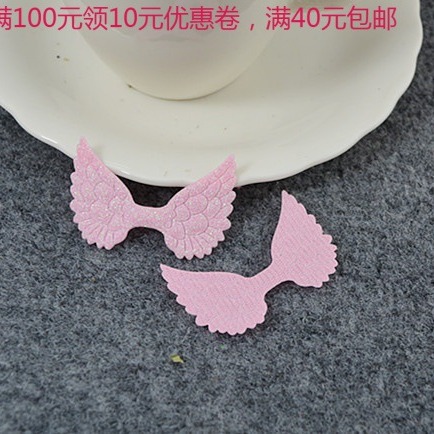 white children's hairgrip handmade