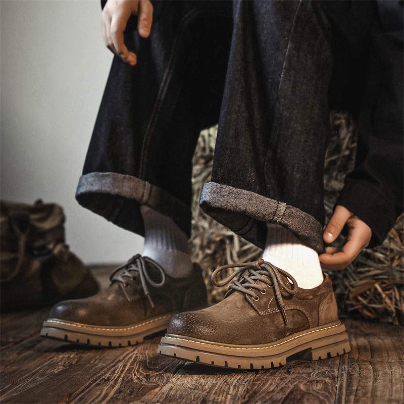 3190 Low Cut Martin Frühjahr neue kurze britische Outdoor-Wüstenarbeitsstiefel, erhöhte Herrenstiefel_voghion.com