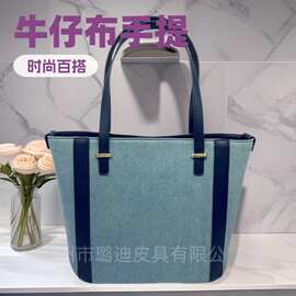 外贸女包大容量帆布包2025新款潮流手提时尚简约女包便携潮包