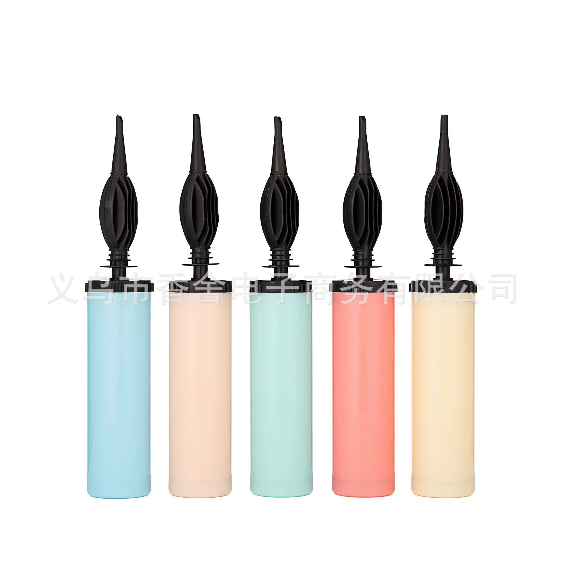 Ручной надувной цилиндр алюминиевая пленка алюминиевая фольга воздушный шарик надувной цилиндр ручной толкатель двухсторонний надувной цилиндр завод прямой продажи оптом