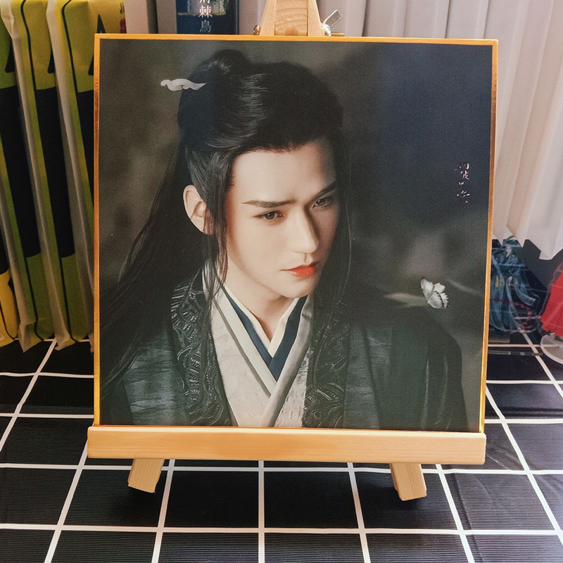 动漫色纸逆向日本签售动漫展画纸签绘板现货厂家批发逆向色纸图案