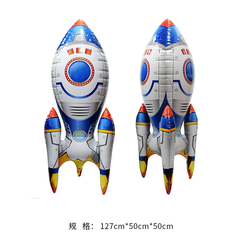 Nuevo personaje globo astronauta globo dibujos animados lindo universo tema niños cumpleaños fiesta decoración globo