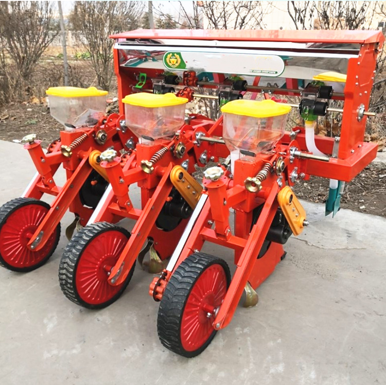 悬浮玉米播种机新款免耕玉米大豆精播机行距株距可调带施肥