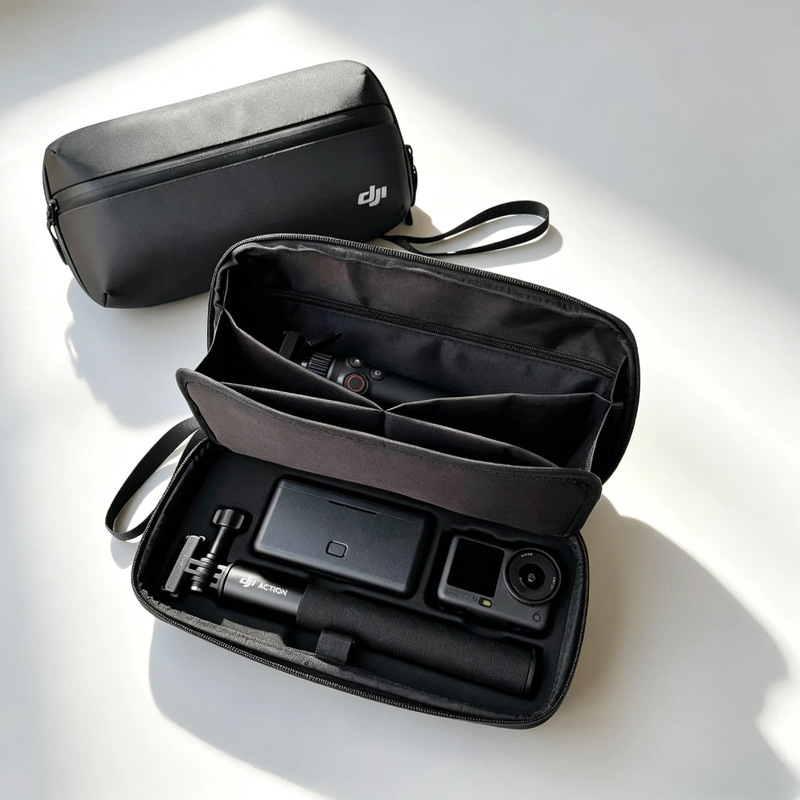 Suitable for Dji Action6/5Pro/4 Shooting Set Waterproof Storage Bag Dji Action Camera Pocket3