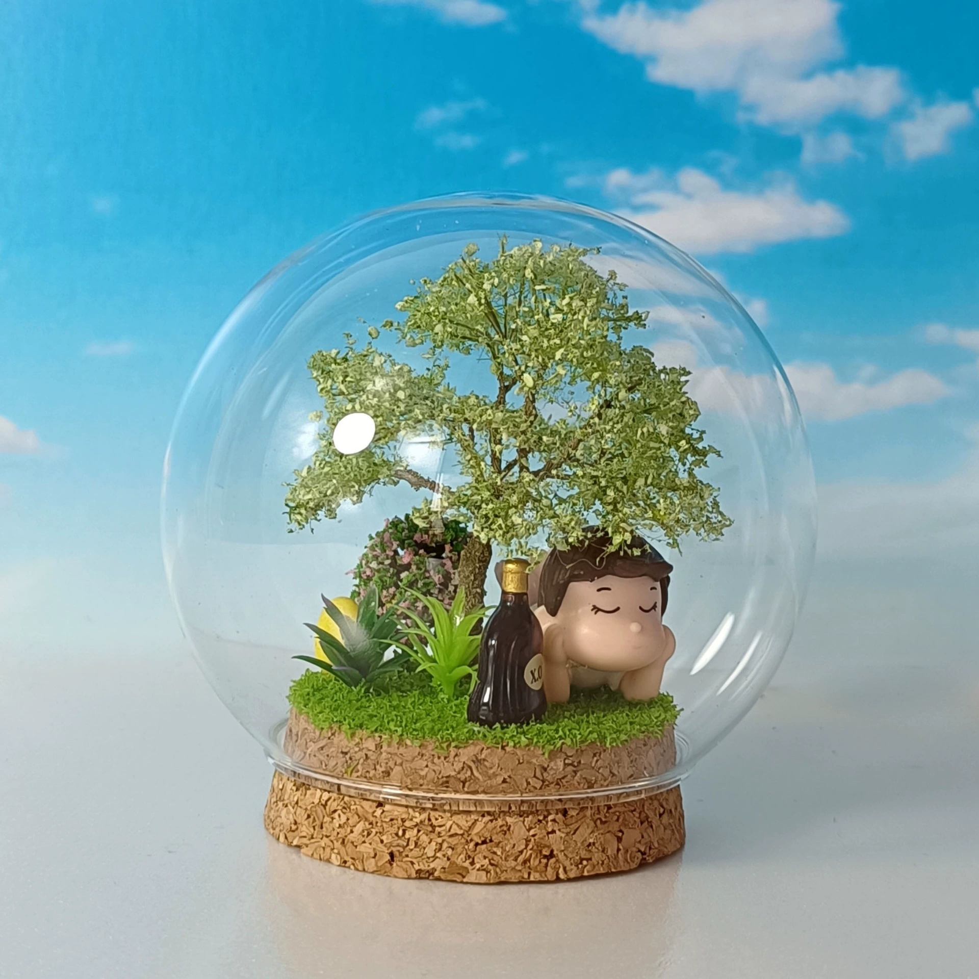 Рождественский детский подарок Европейский DIY Творческий прозрачный сферический стеклянный чехол пейзаж креативное украшение дома