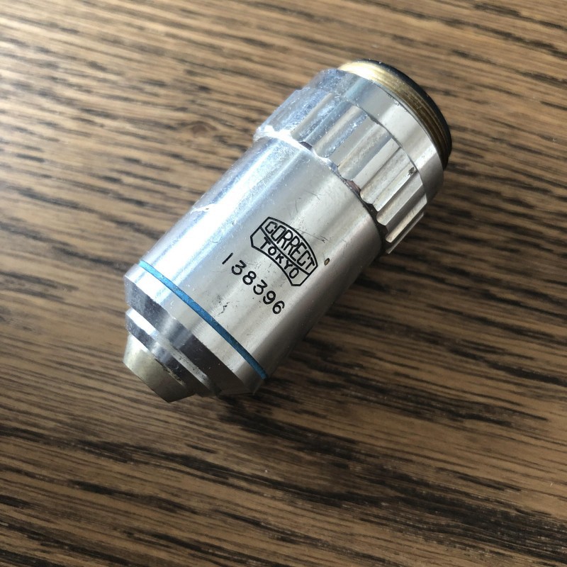 春田谷 CORRECT清河 M 40X/0.65显微镜物镜 镜片完好