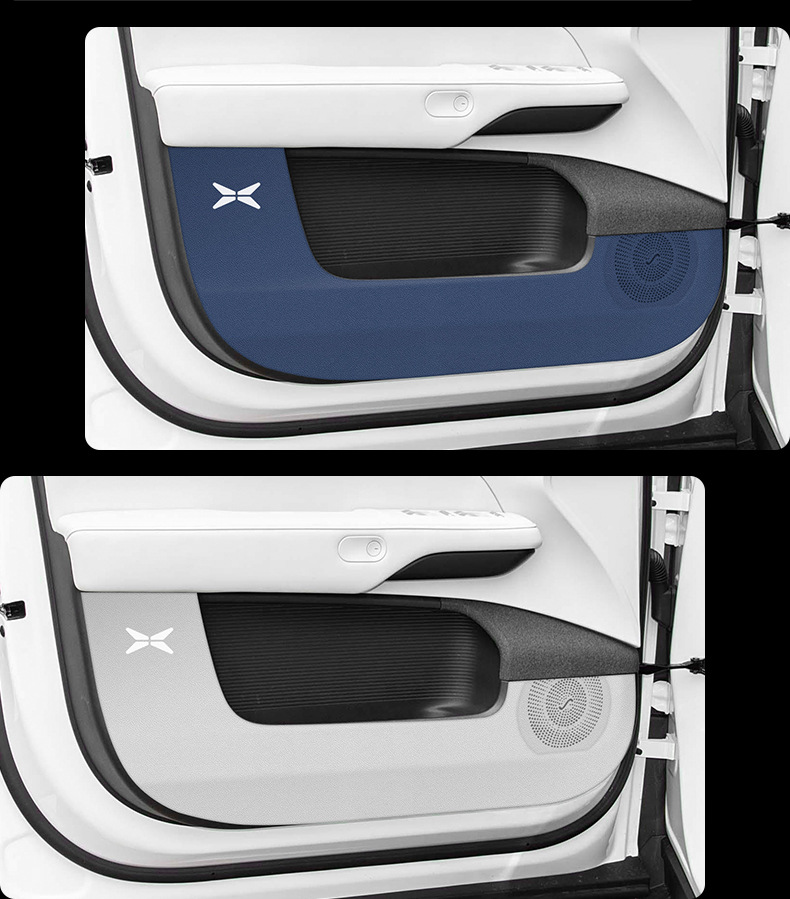 Xiaopeng G6 Car Threshold Bar Seat Backrest Anti-kick Pad Rear Guard Plate Welcome Pedal Protection Sticker Car Interior Modification Accessories