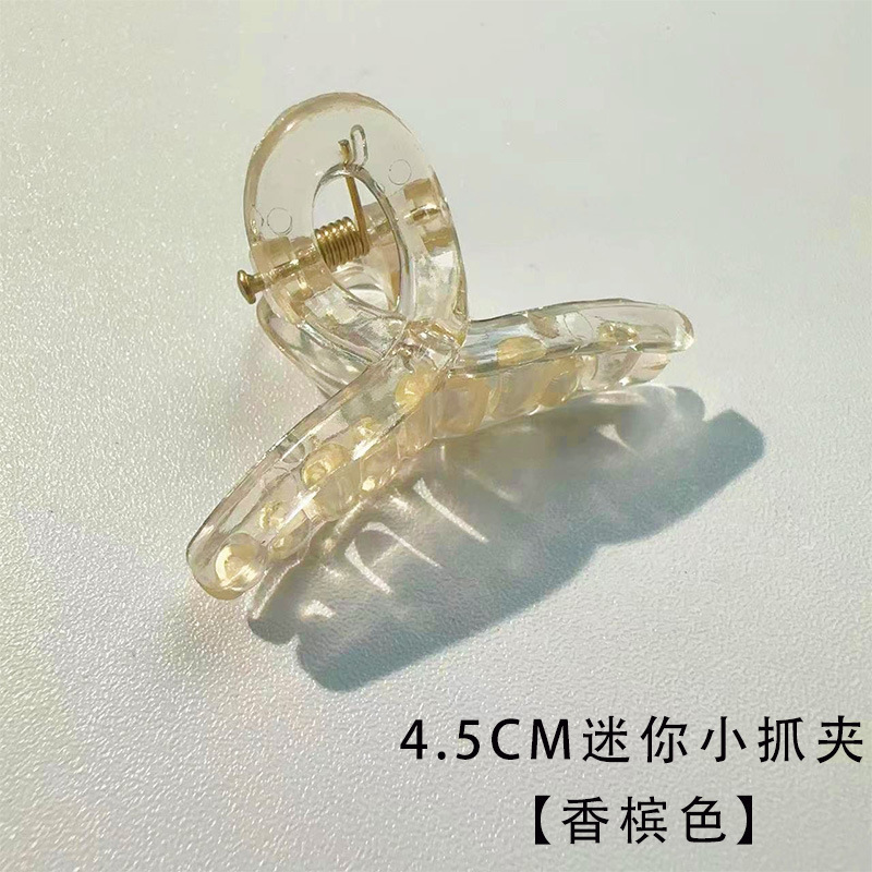 工厂直销大抓夹塑料发夹后脑勺抓夹批发ins风发饰鲨鱼夹裸夹底胚|undefined